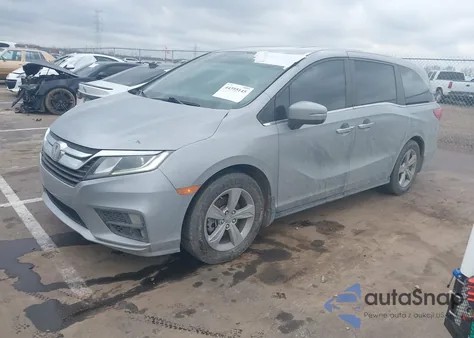 2019 Honda Odyssey Ex-L from USA, damaged, VIN 5FNRL6H73KB123363